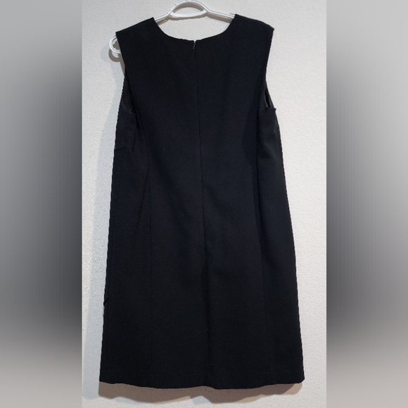 Halogen Chic Couduroy Short Black Dress Size L - Picture 6 of 12